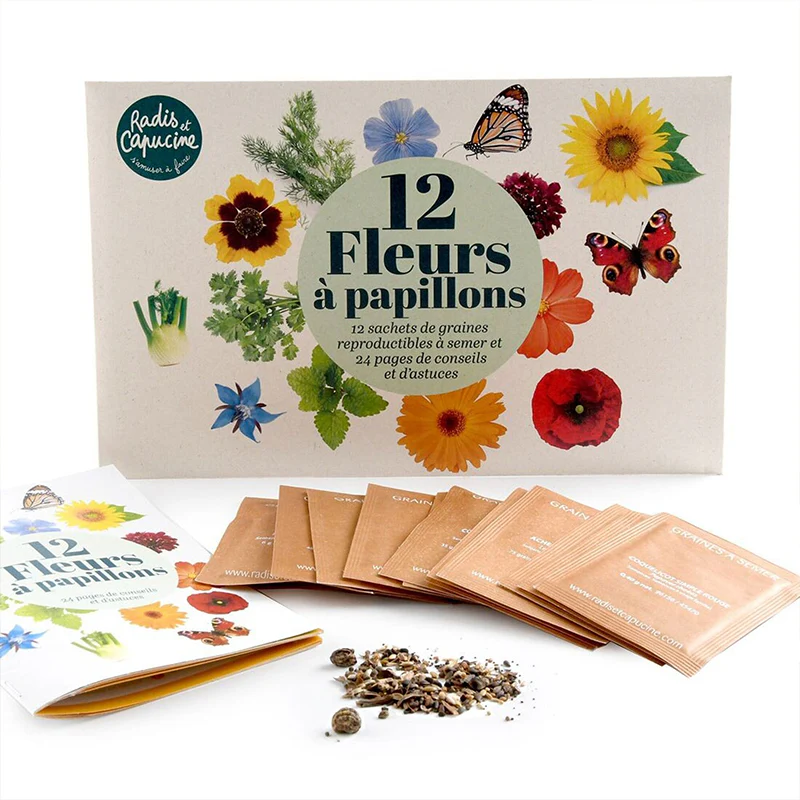 12 graines de fleurs à papillon - Image 3
