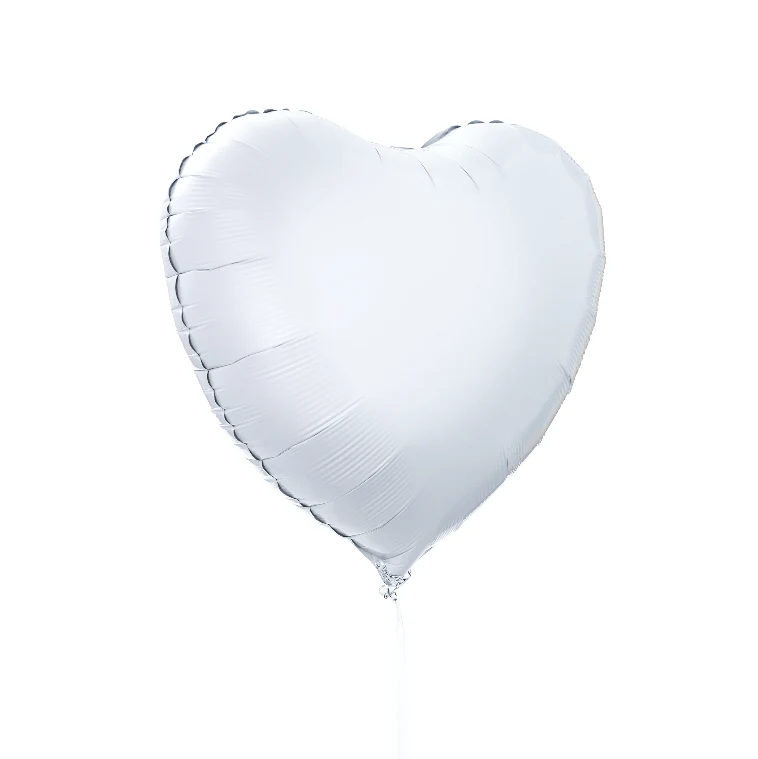 Ballon Coeur Blanc - Image 3