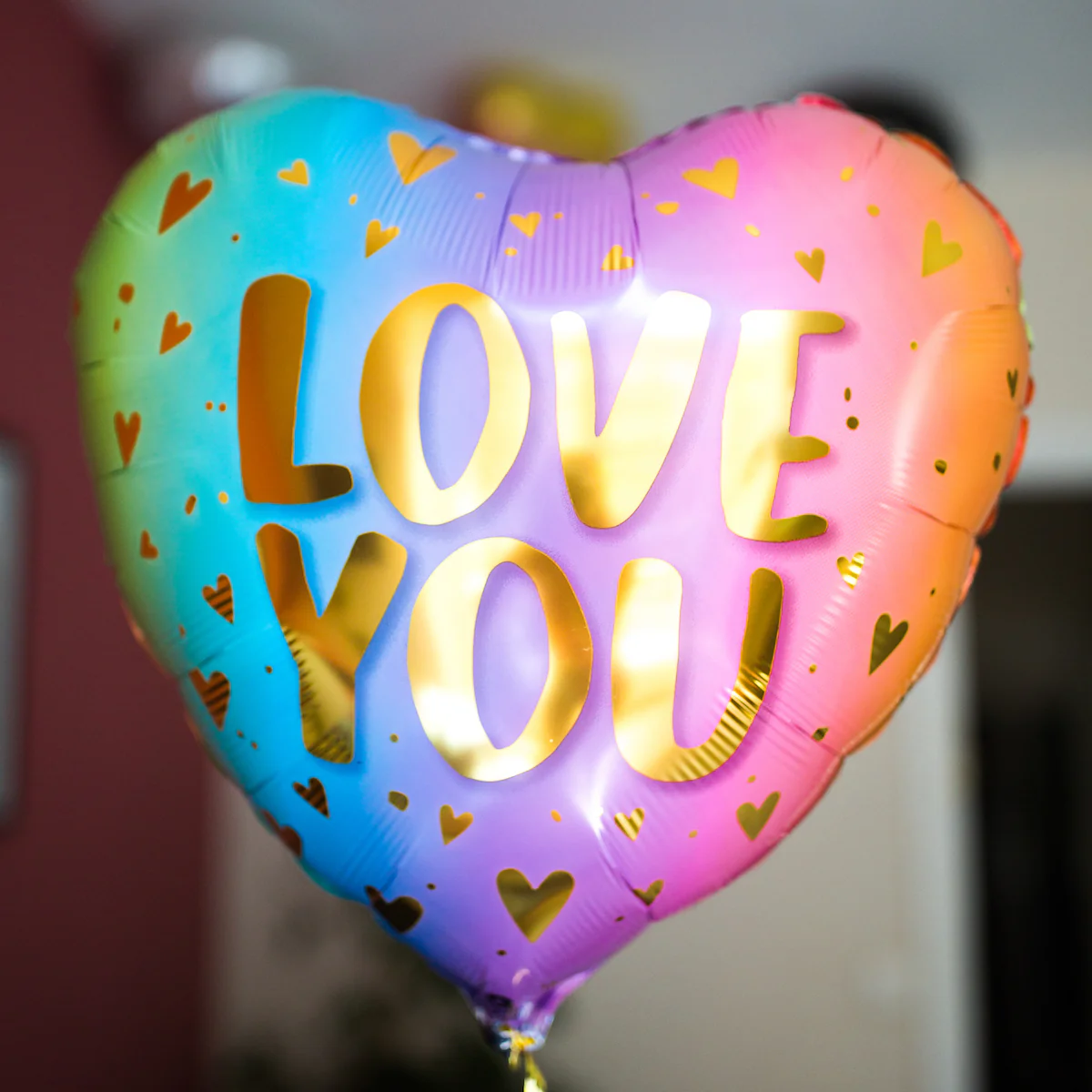 Ballon Love You Pastel - Image 2