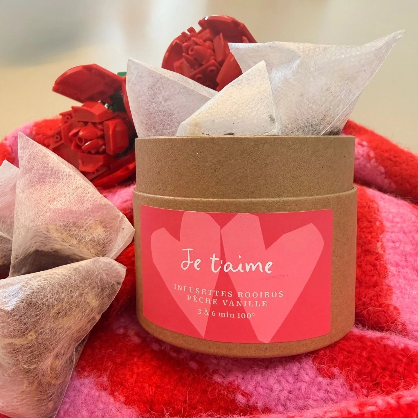 Boite de thé "Je t'aime" - Le thé des amoureux - Image 2