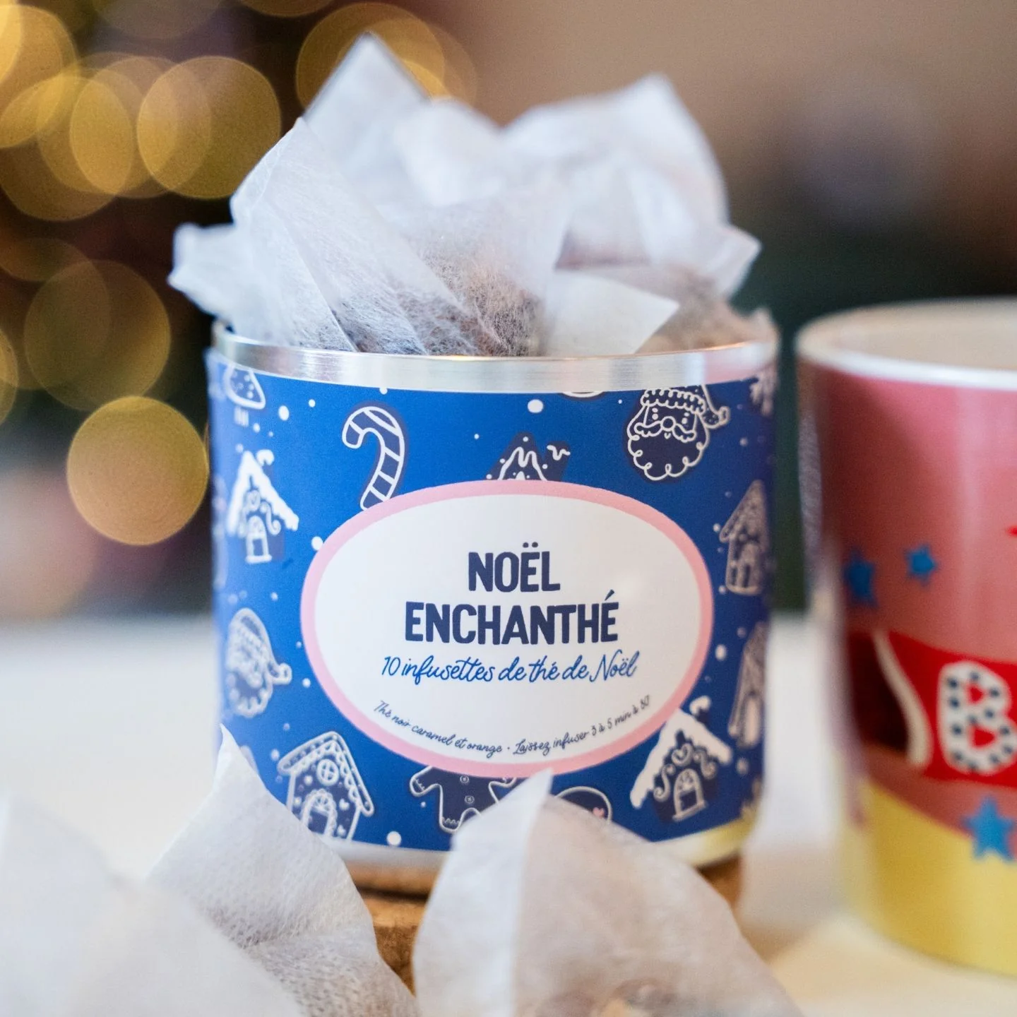 Boite de thé - Noël Enchanthé