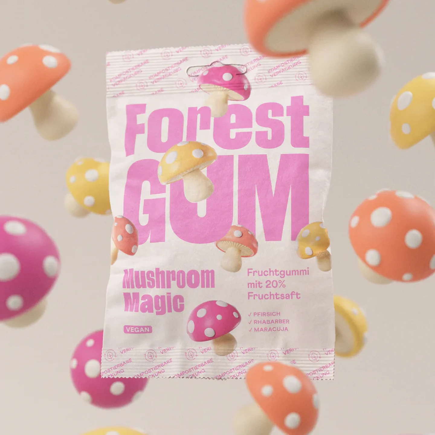 Bonbons vegan - Champignons