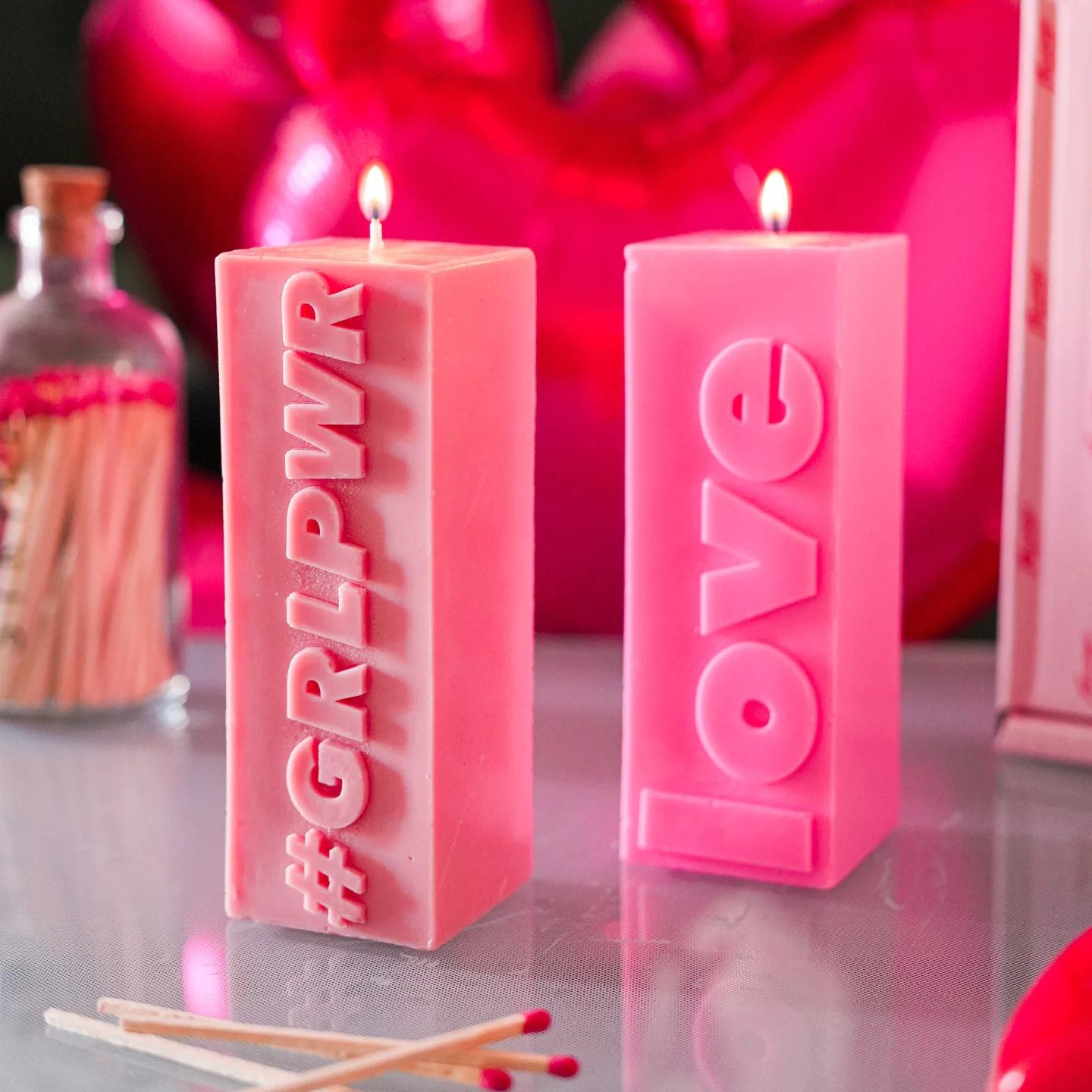 Bougie Love Ă la cire de soja - Image 6