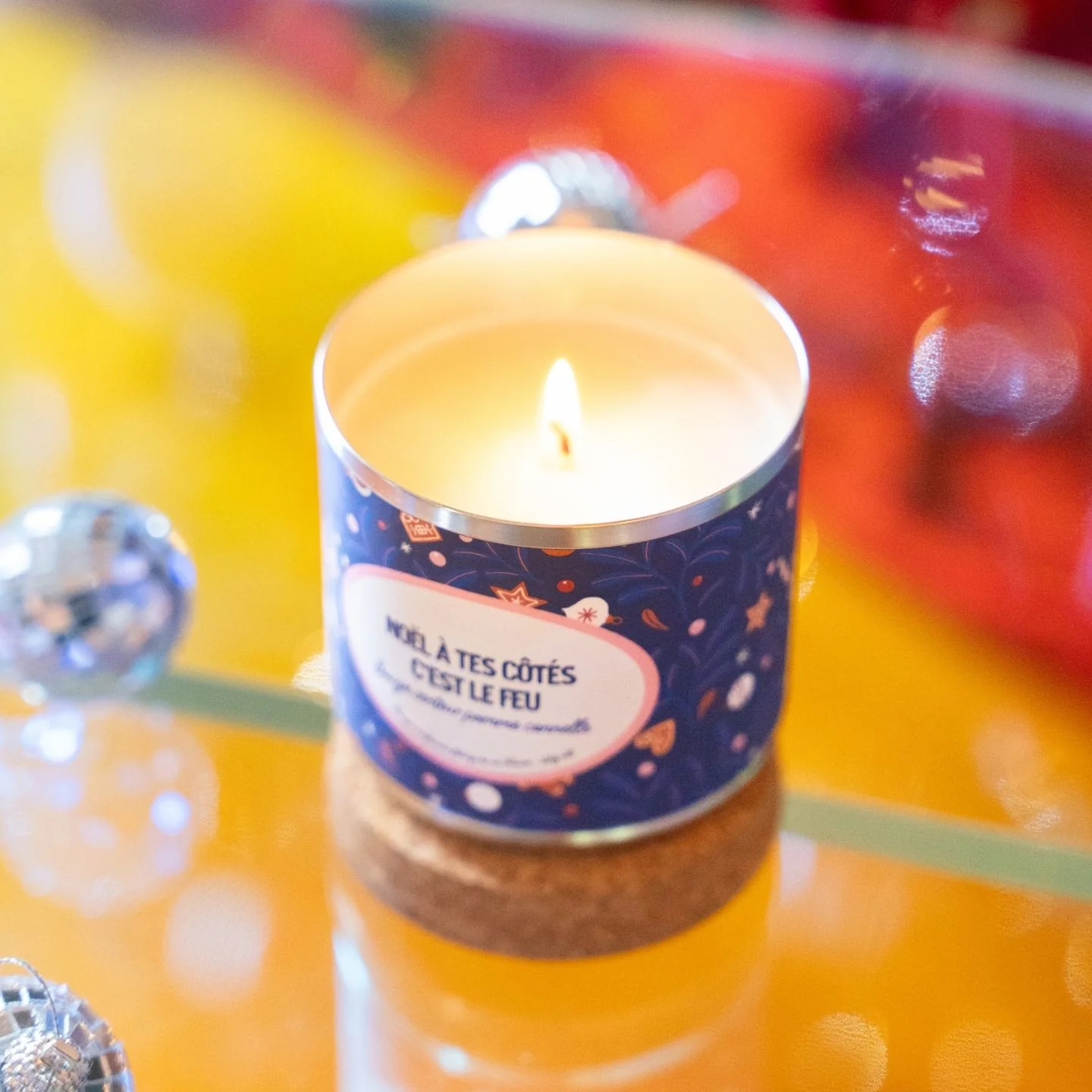 Bougie - Noël à tes côtés c'est le feu - Image 3