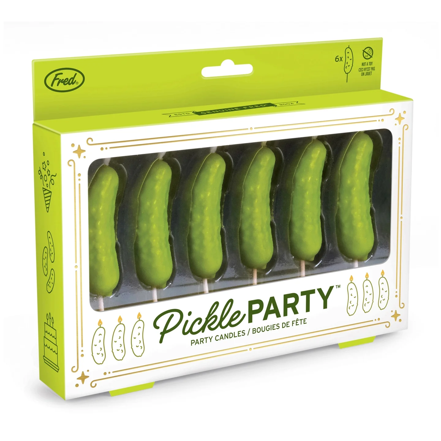 Bougies d'anniversaire cornichons - Image 5