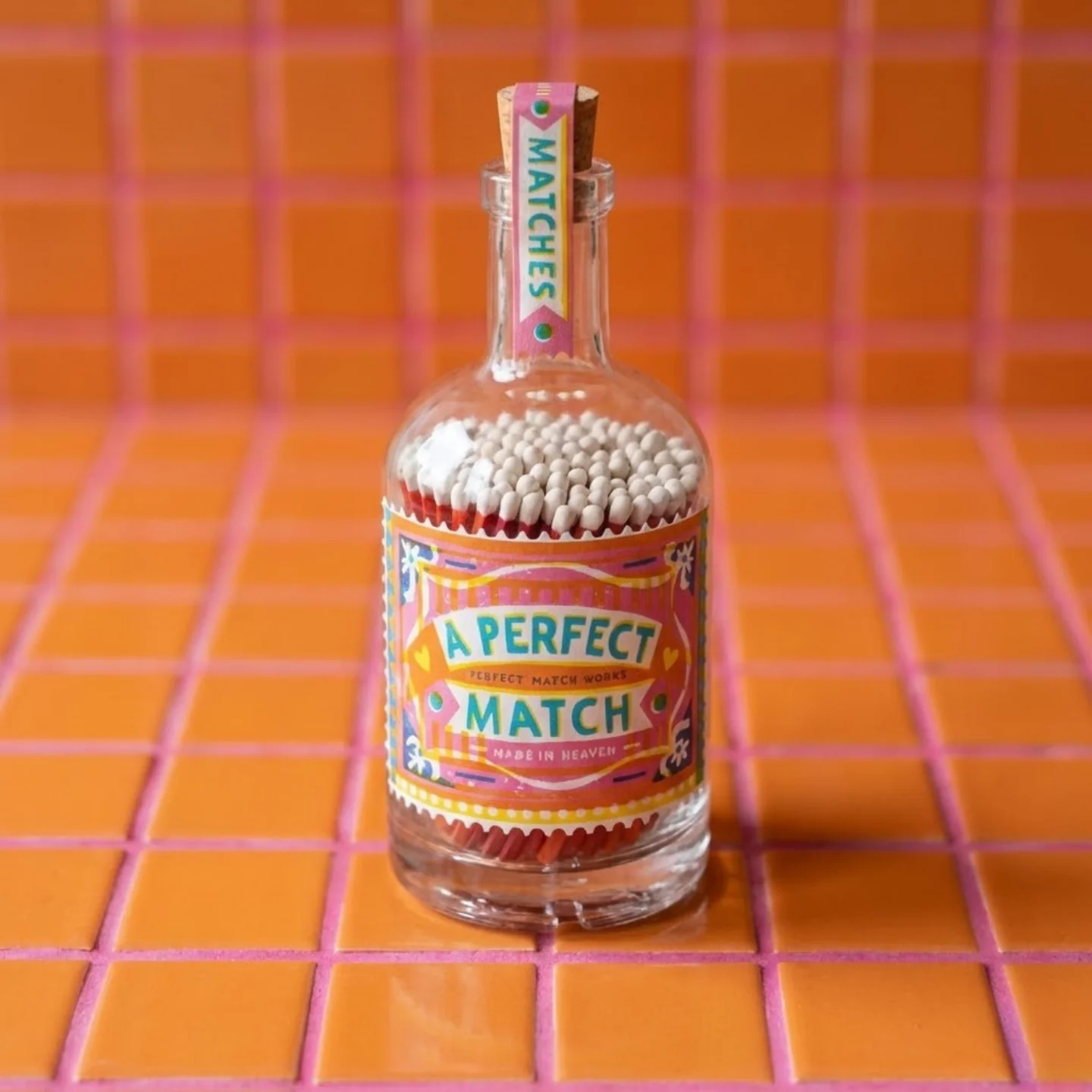 Bouteille d'allumettes - Perfect match