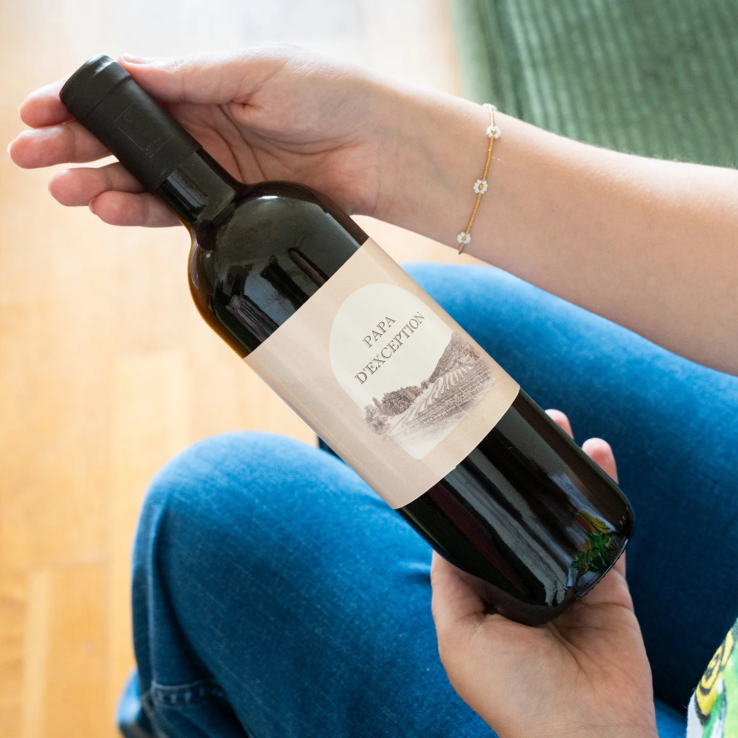 Bouteille de vin personnalisée - Image 2