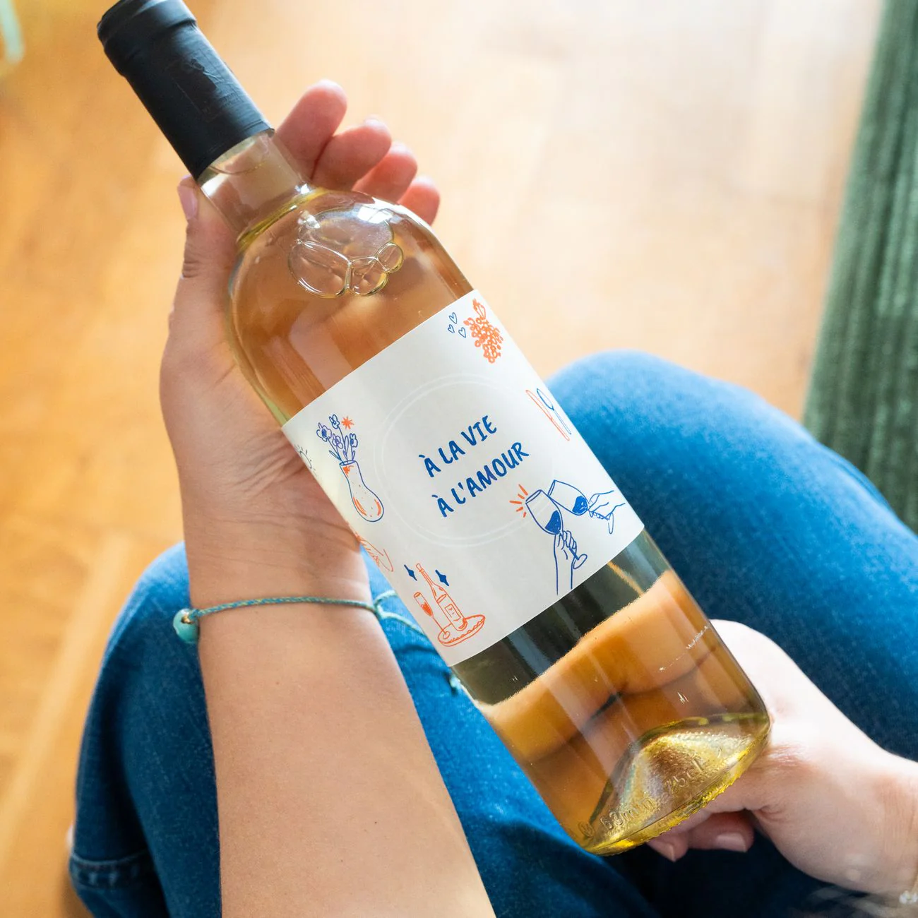 Bouteille de vin personnalisée - Image 3