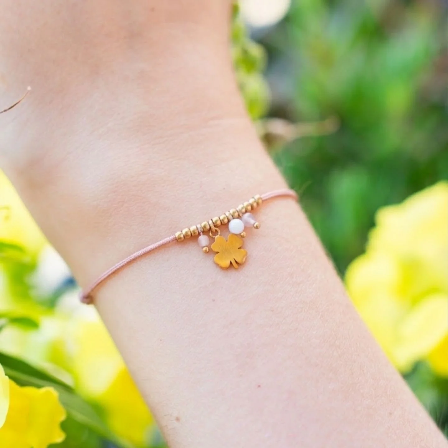 Bracelet Trèfle - Merci pour cette année - Image 3