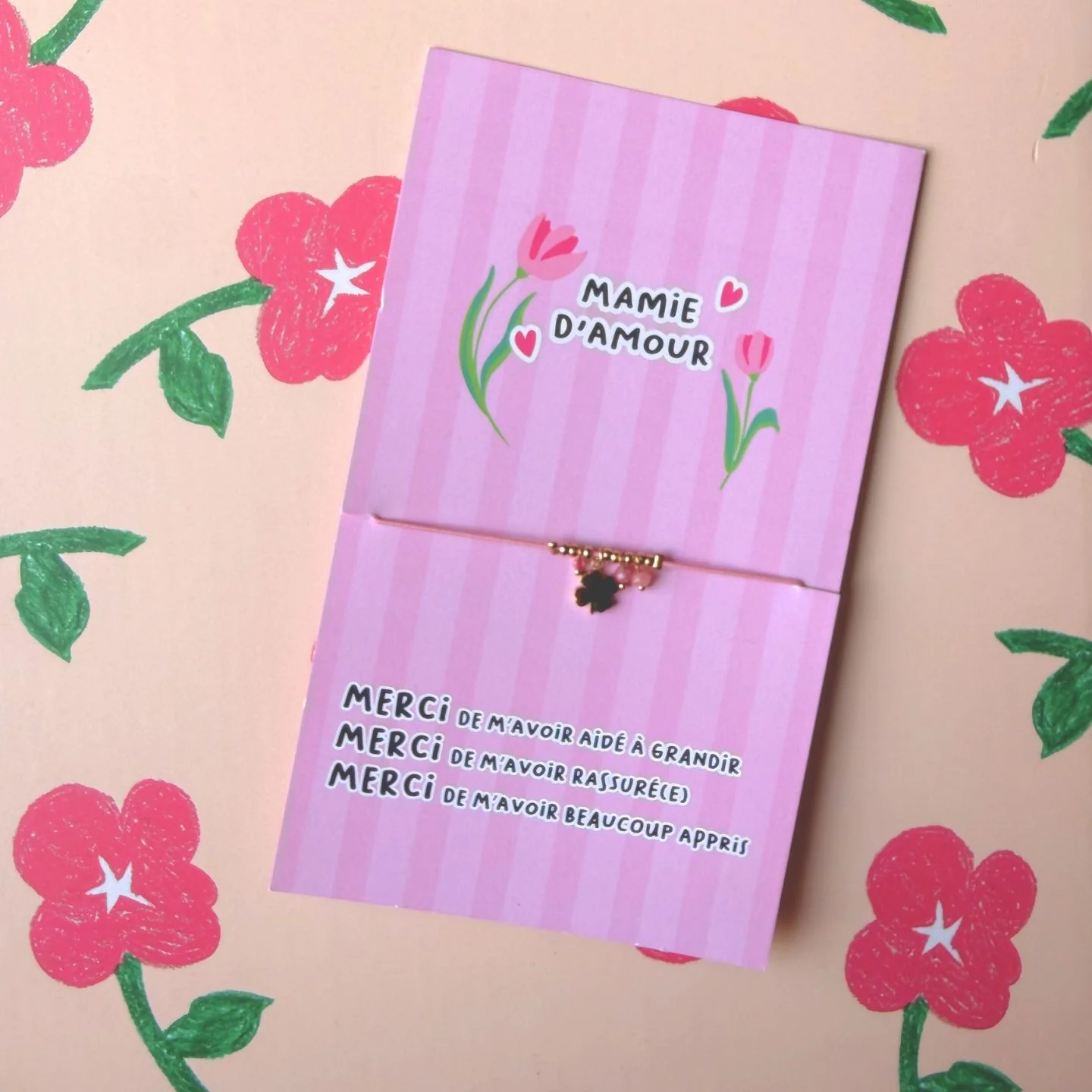Bracelet Trèfle - Mamie d'amour - Image 4