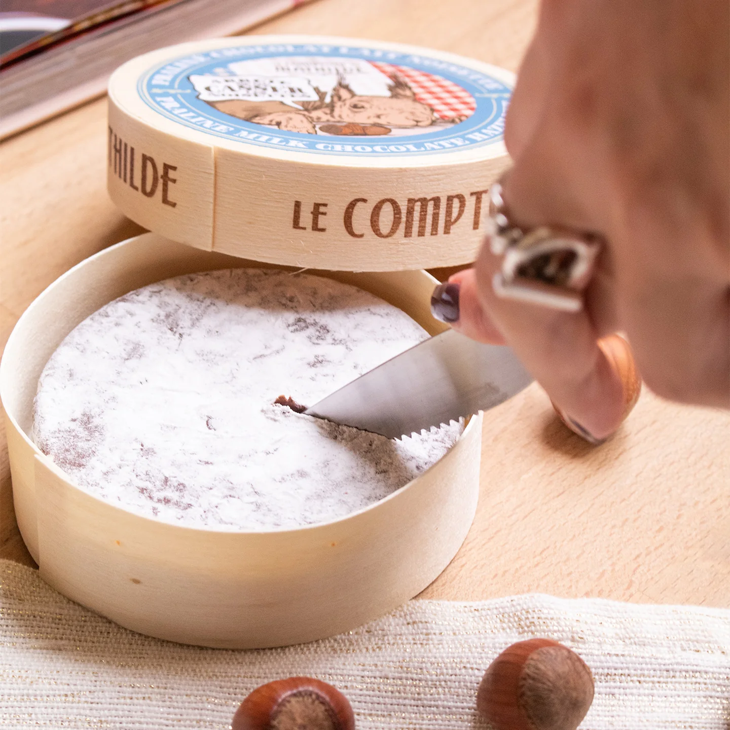 Camembert-Chocolat en Trompe l'oeil - Image 5