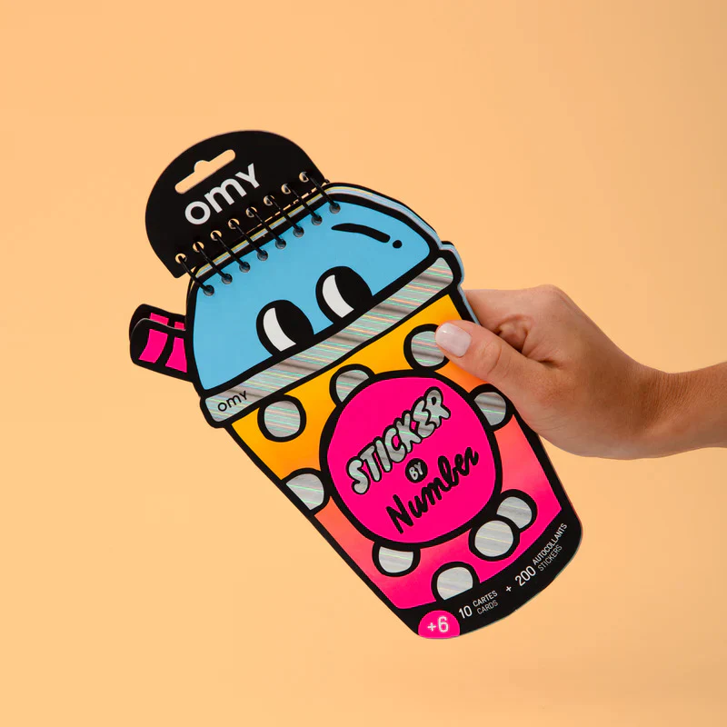 Carnet d'activités 200 stickers - Bubble tea - Image 2
