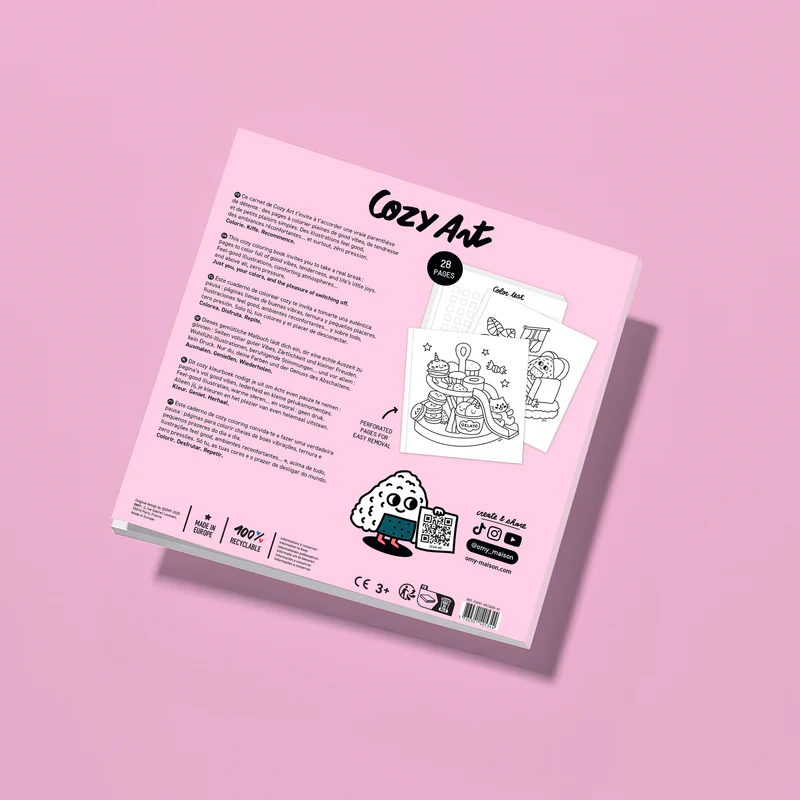 Carnet de coloriage - Kawai Cozy Art - Image 5