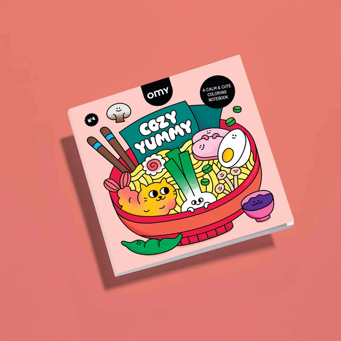 Carnet de coloriage - Yummy Cozy Art