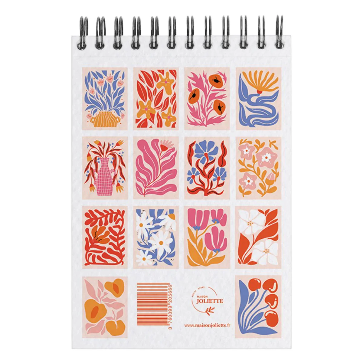 Carnet de coloriage - Floral - Image 4
