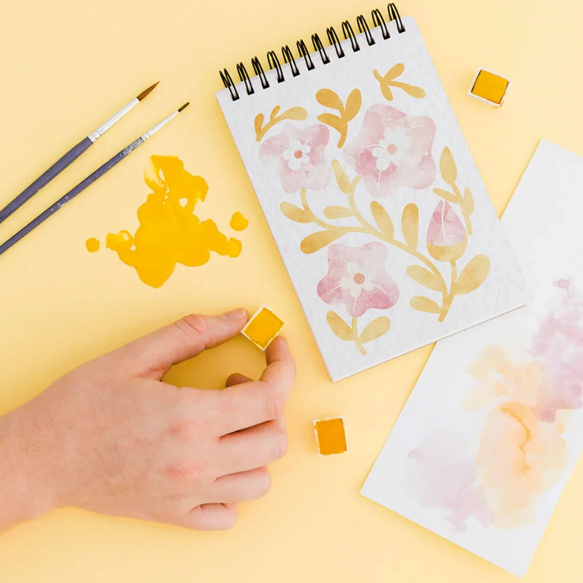 Carnet de coloriage - Floral - Image 5