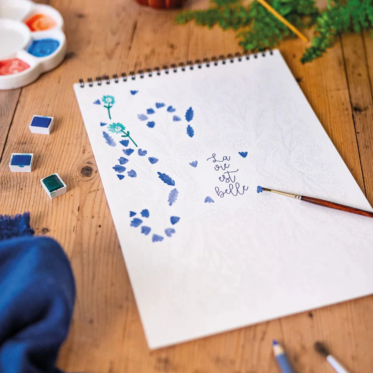 Carnet de coloriage de Petits bonheurs - Image 3