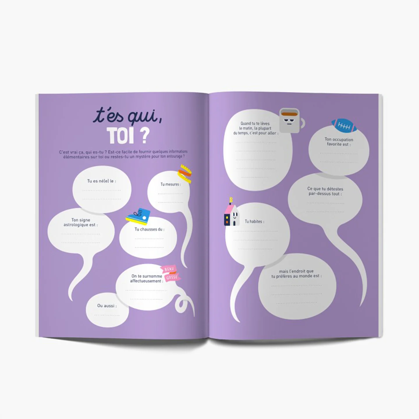 Carnet à remplir - Vive-toi ! - Image 2