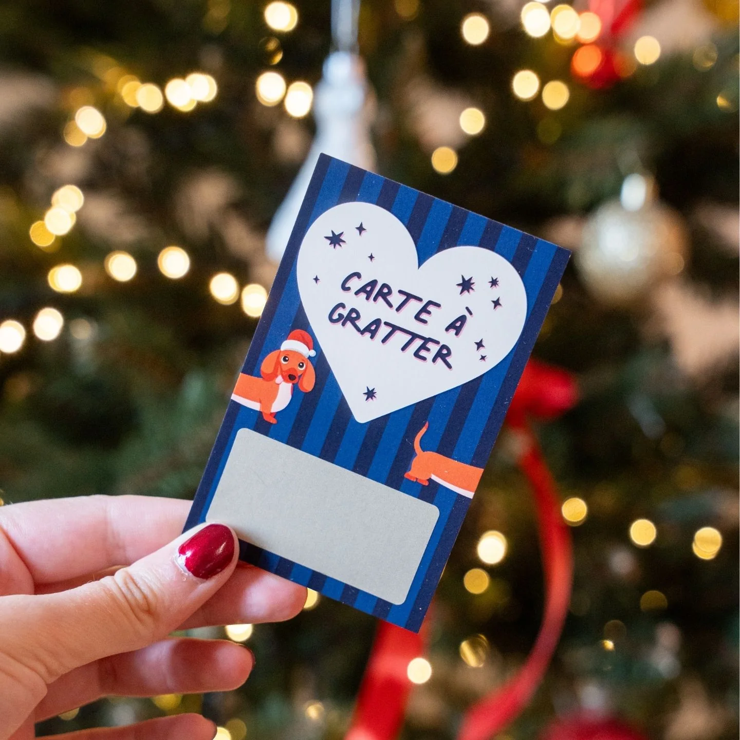 Carte à gratter - Le Père Noël t'a mis tout en haut de la liste des gens géniaux - Image 5