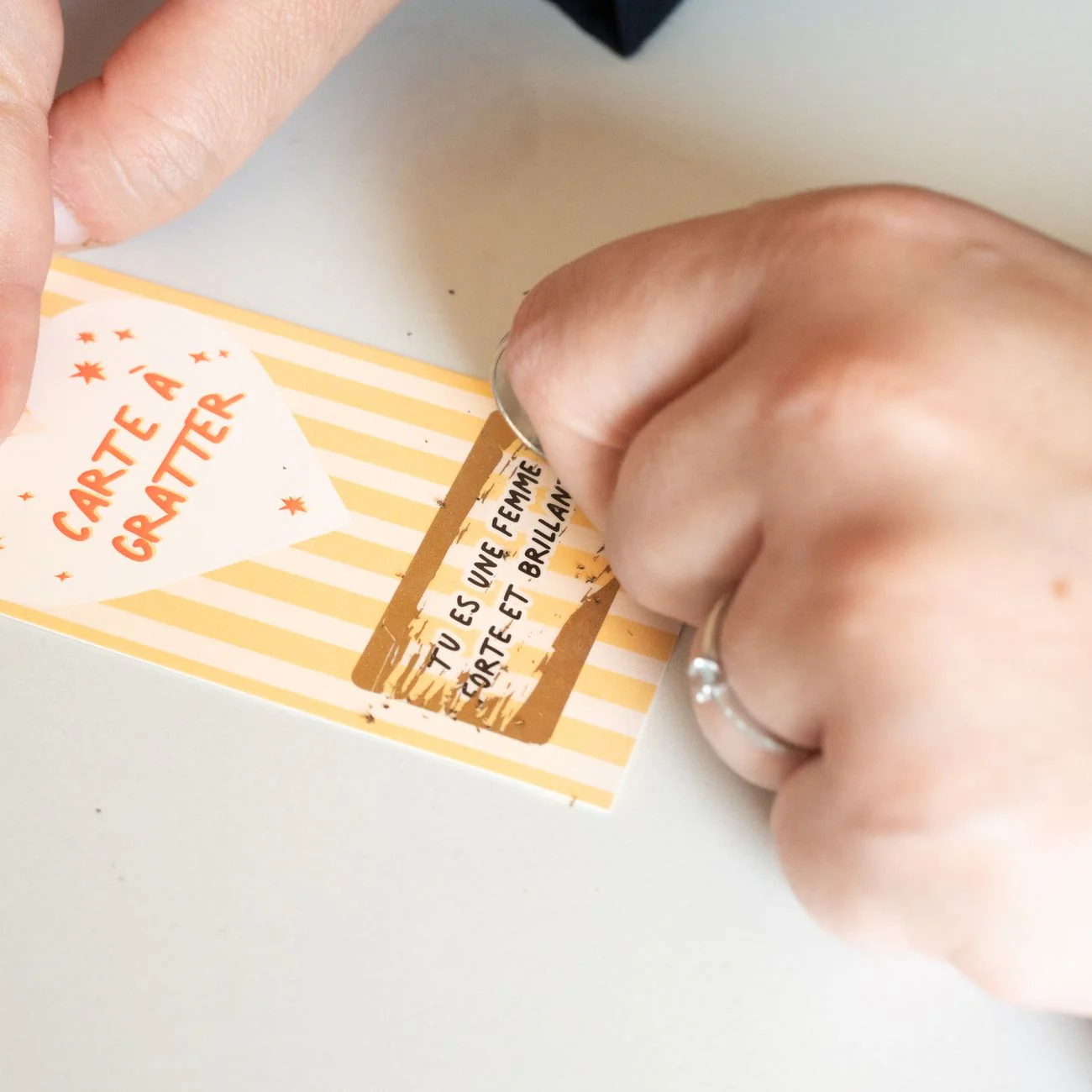 Carte à gratter - Tu es forte et brillante - Image 7