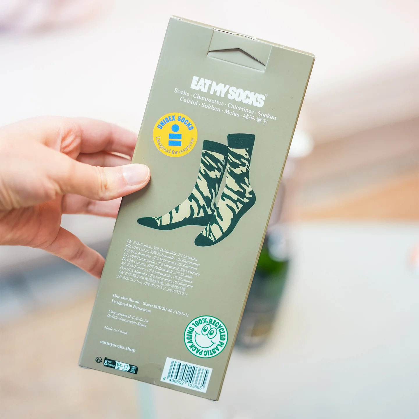 Chaussettes - Bouteille de Champagne - Image 4