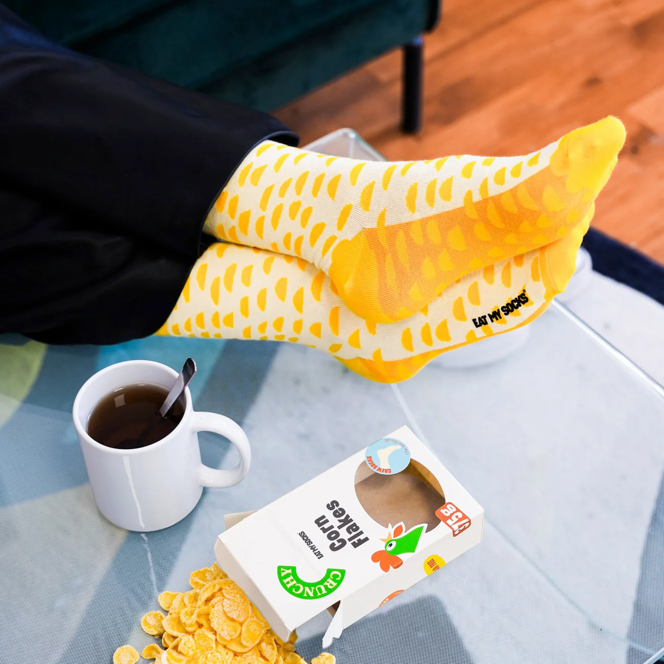 Chaussettes - Céréales Corn Flakes - Image 2
