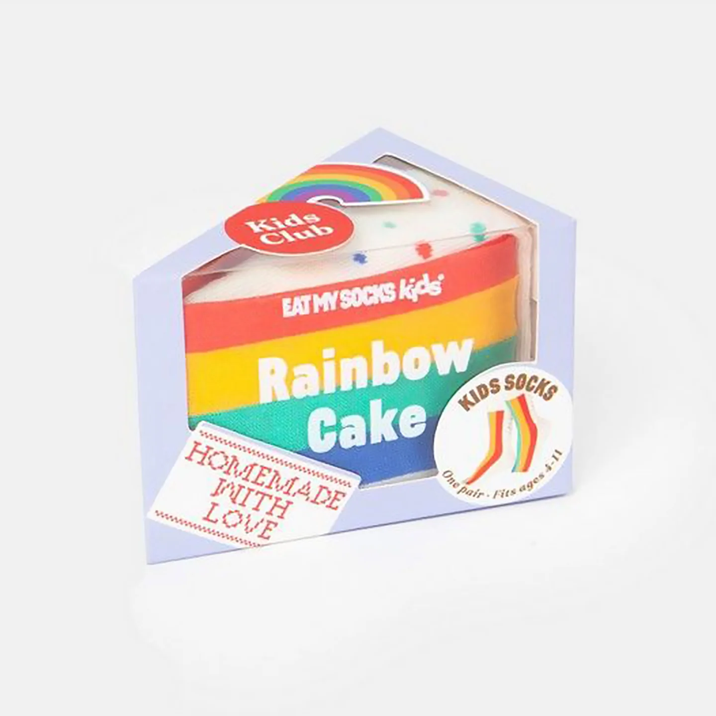 Chaussettes pour enfants - GĂąteau d'anniversaire