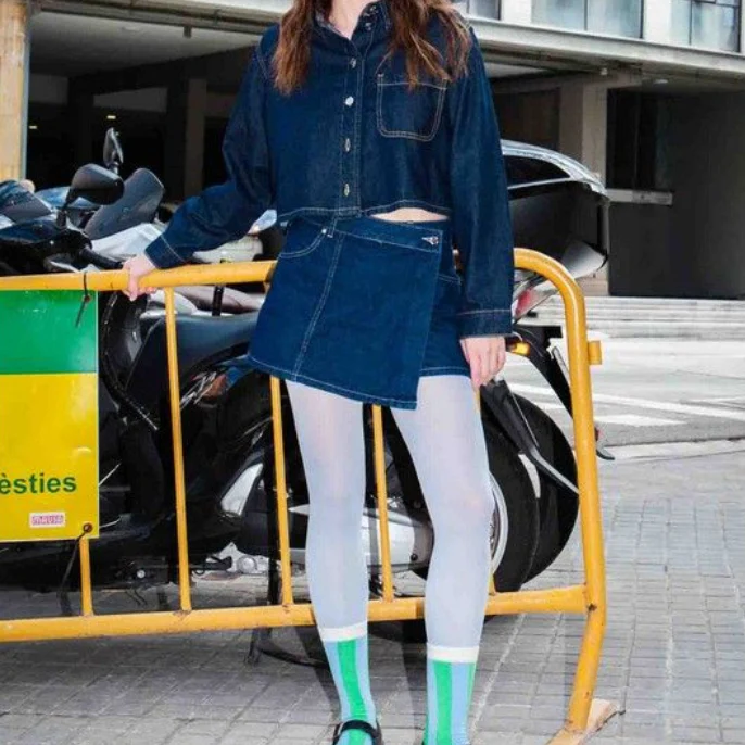Chaussettes trompe l'oeil Soda - Image 5