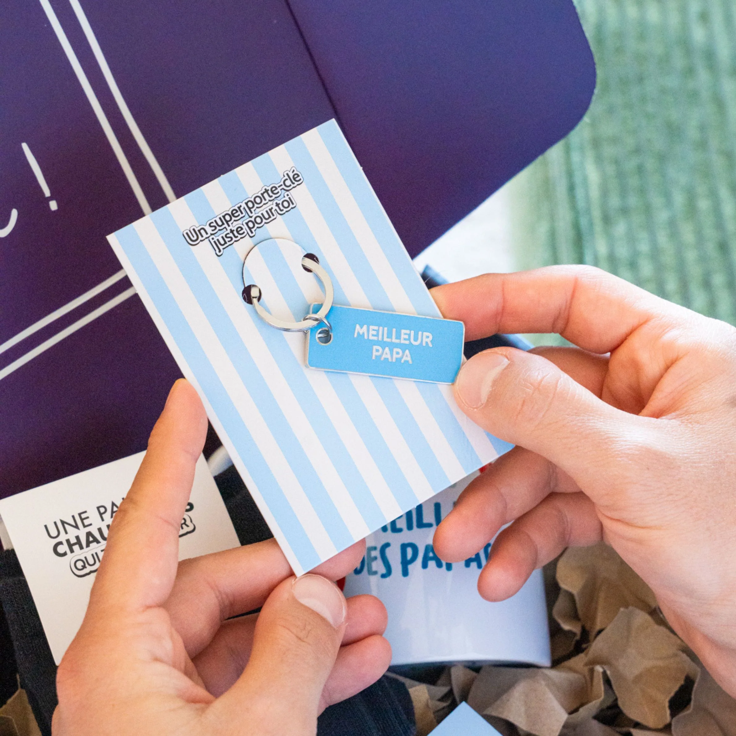 Coffret 5 cadeaux pour papa - Fête des Pères 💙 - Image 4