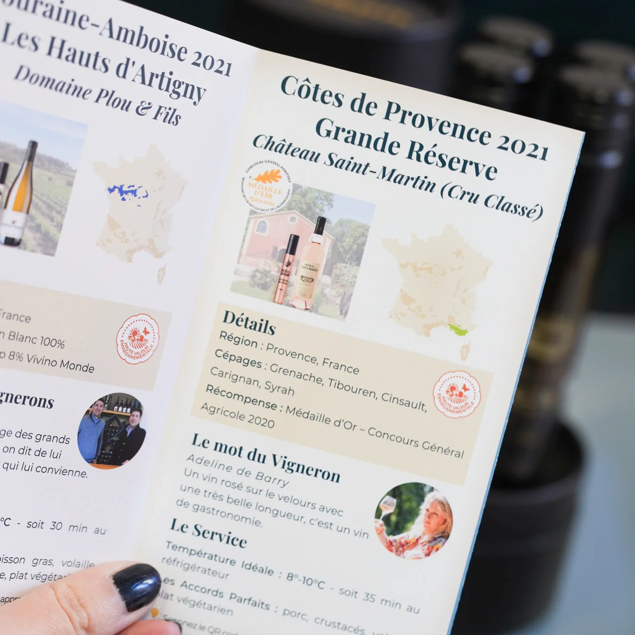 Coffret de dégustation de vins français - Image 5