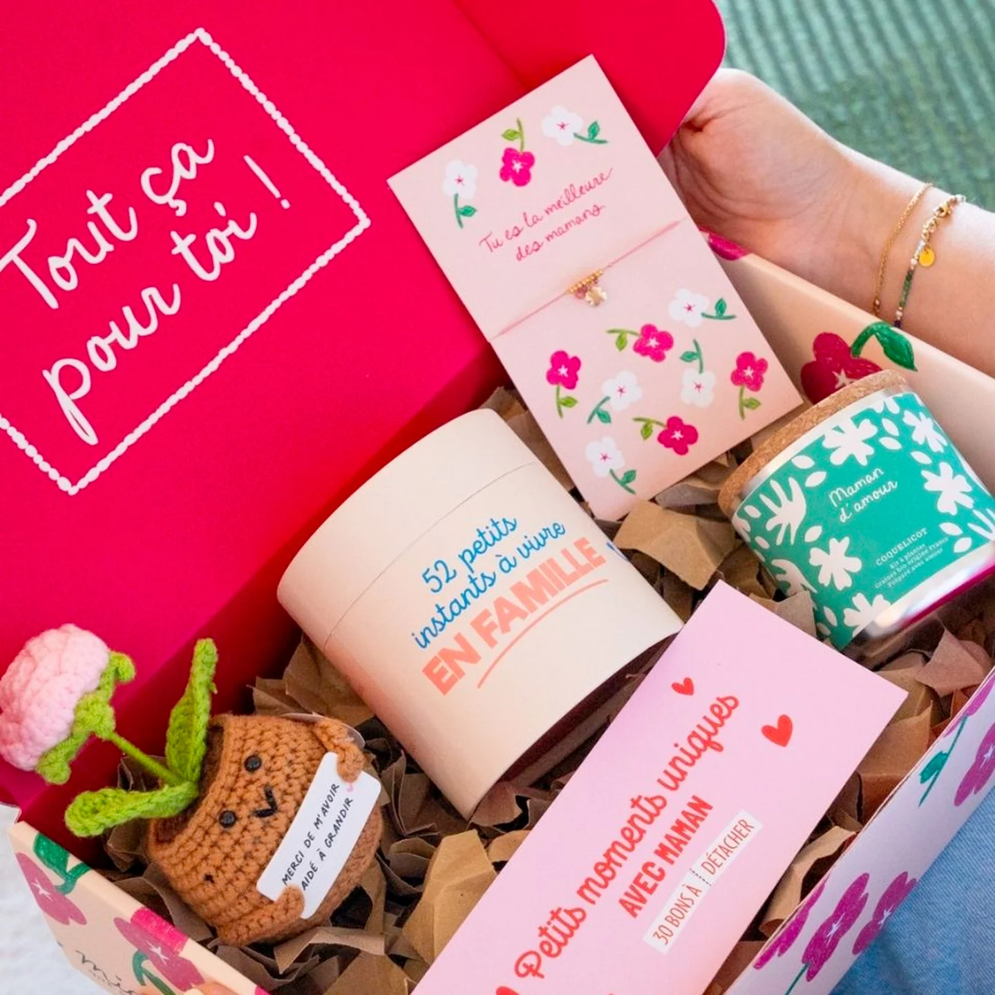 Coffret 5 cadeaux pour maman - Fête des Mères 🌸