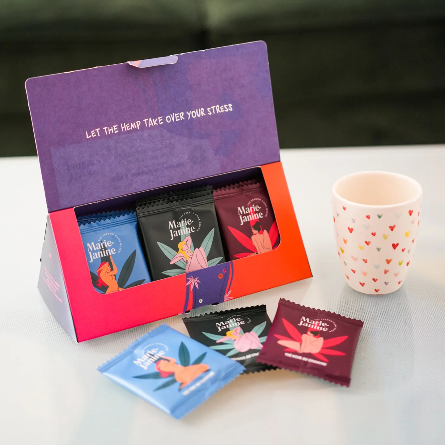 Coffret mix découverte thés CBD en dosettes