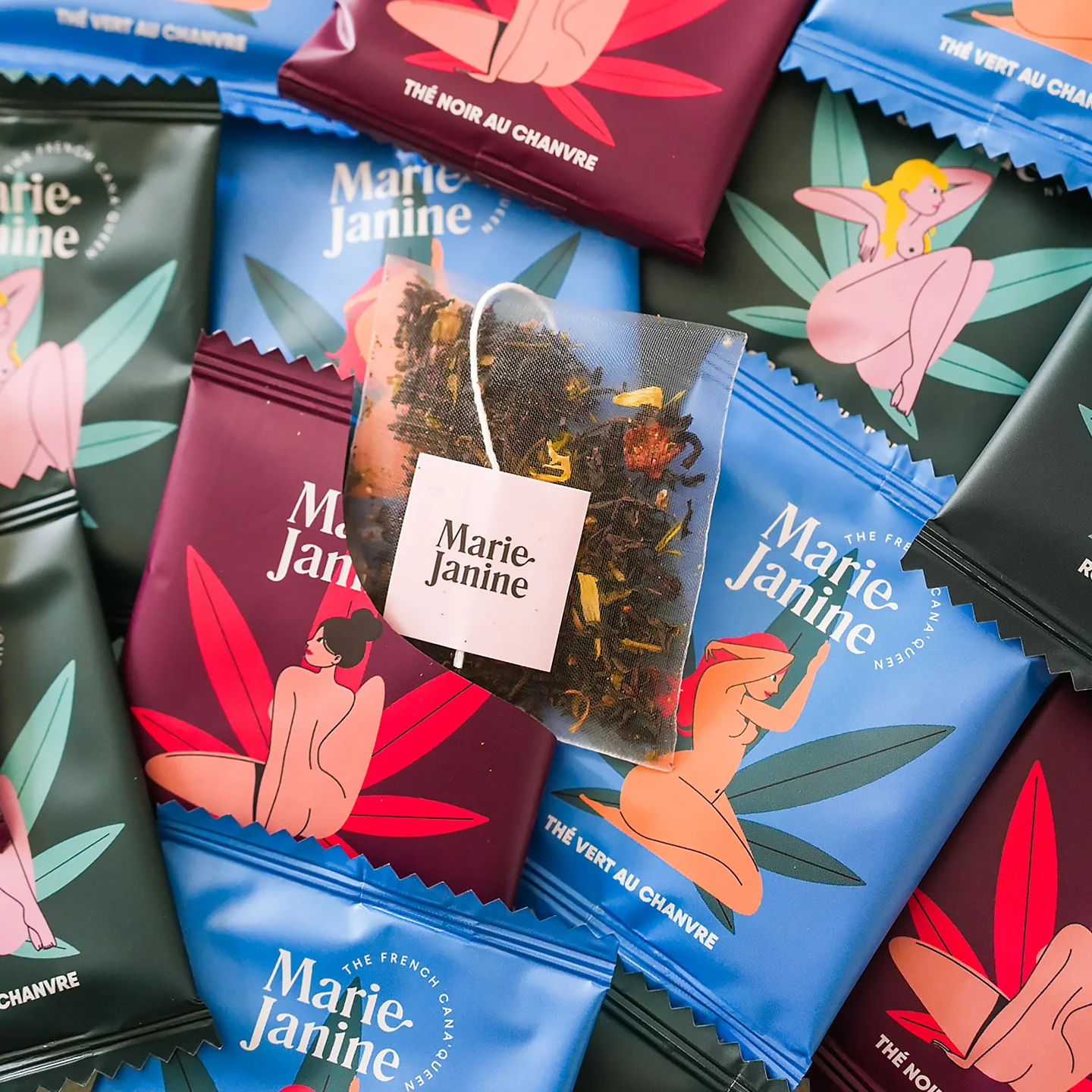 Coffret mix découverte thés CBD en dosettes - Image 2