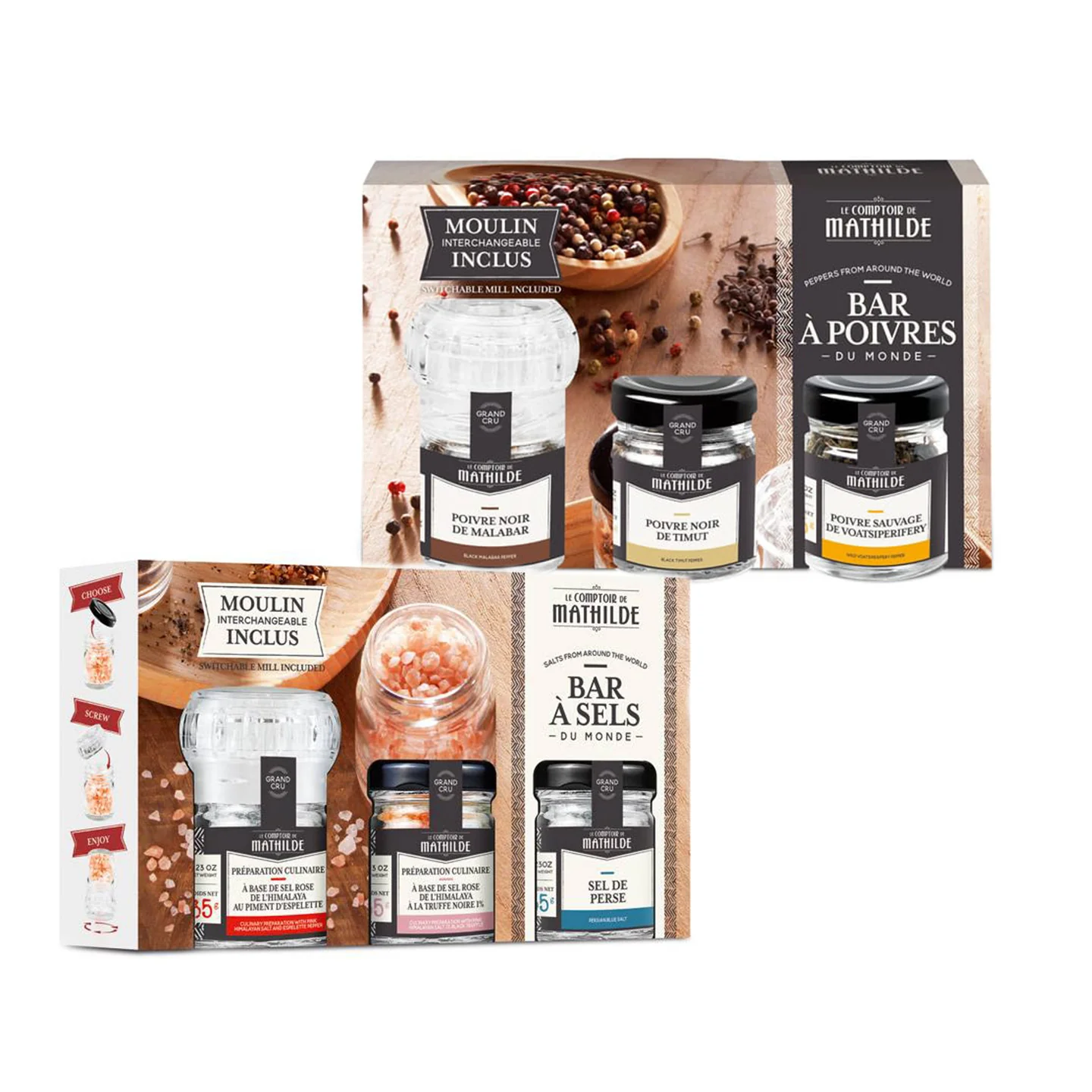 Coffret sel ou poivre interchangeable - Image 4
