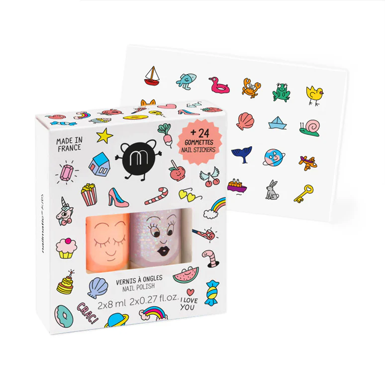 Coffret stickers et vernis pour enfants - Image 10