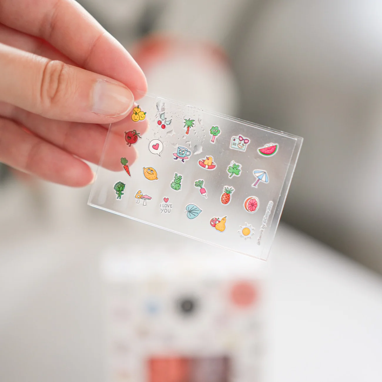 Coffret stickers et vernis pour enfants - Image 3