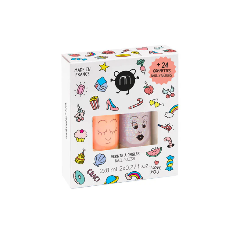 Coffret stickers et vernis pour enfants - Image 5