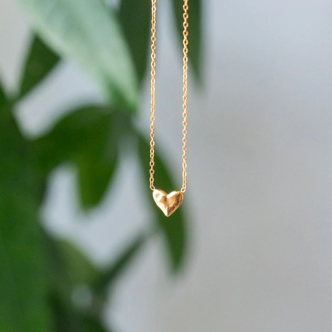 Collier Coeur - acier inoxydable