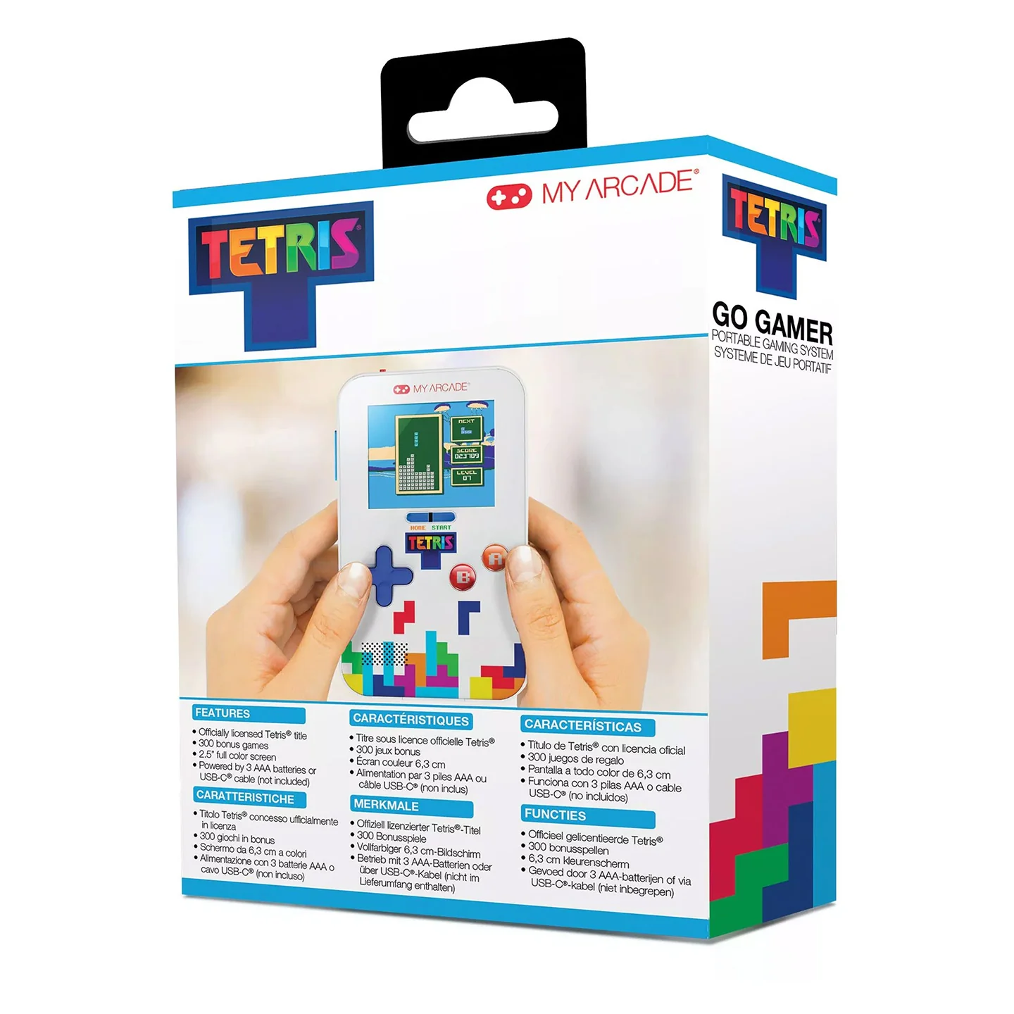 Console de poche Tetris - 300 jeux - Image 4