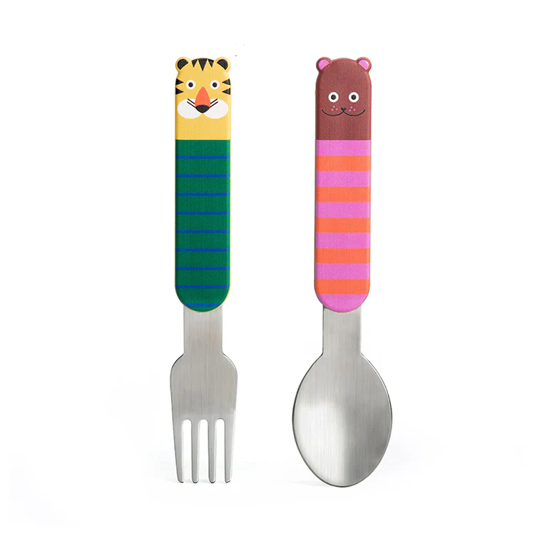 Couverts pour enfant Animaux - Image 2