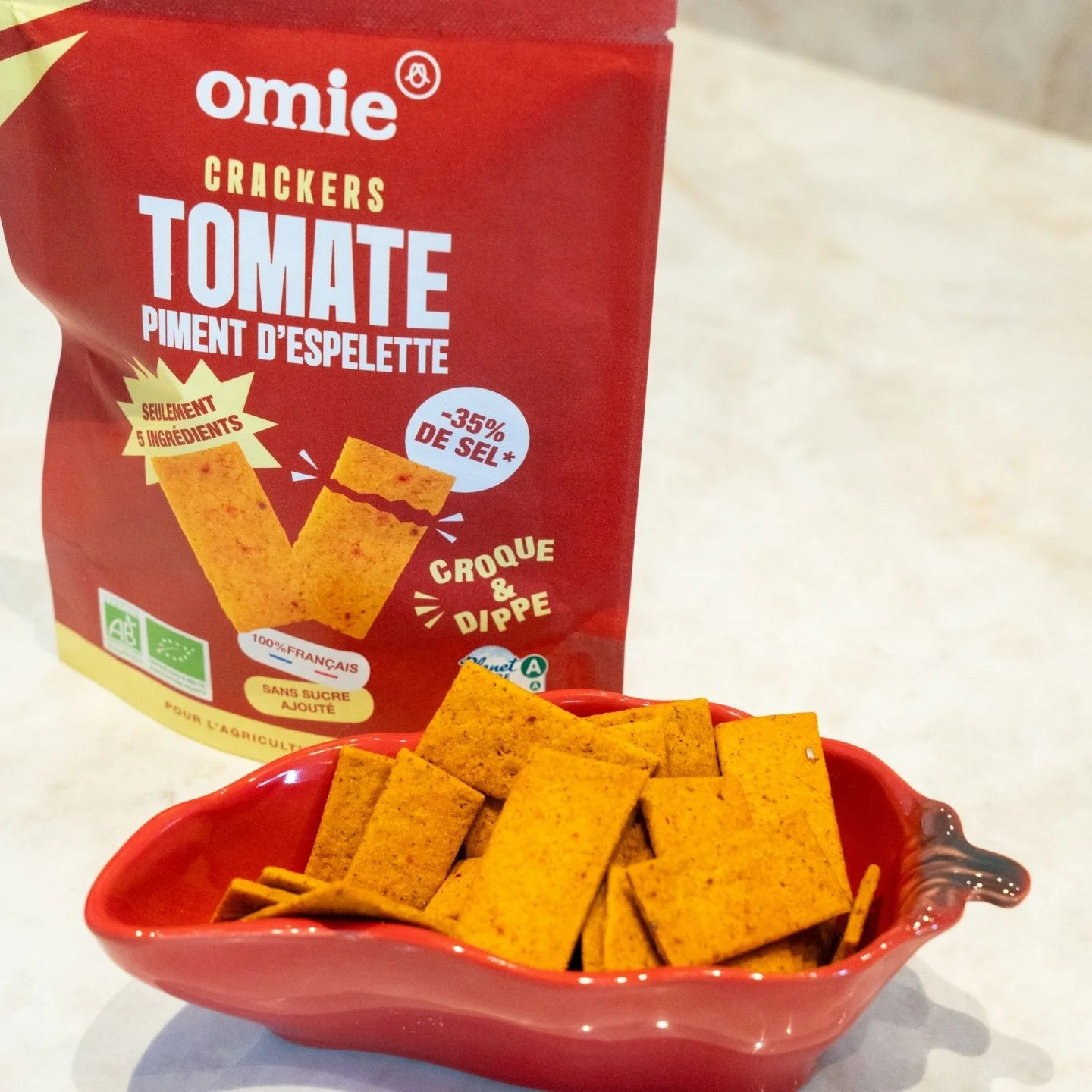 Crackers tomate AOP bio - Image 2