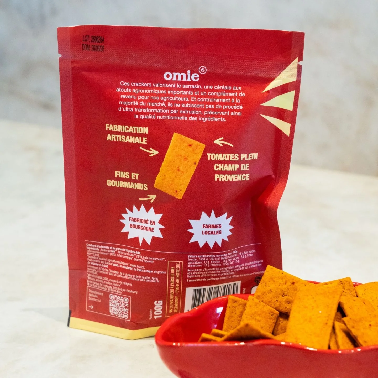 Crackers tomate AOP bio - Image 3
