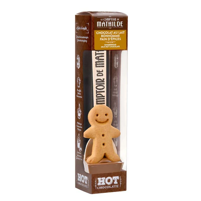 Cuillère en chocolat à faire fondre - Bonhomme de Noël - Image 3