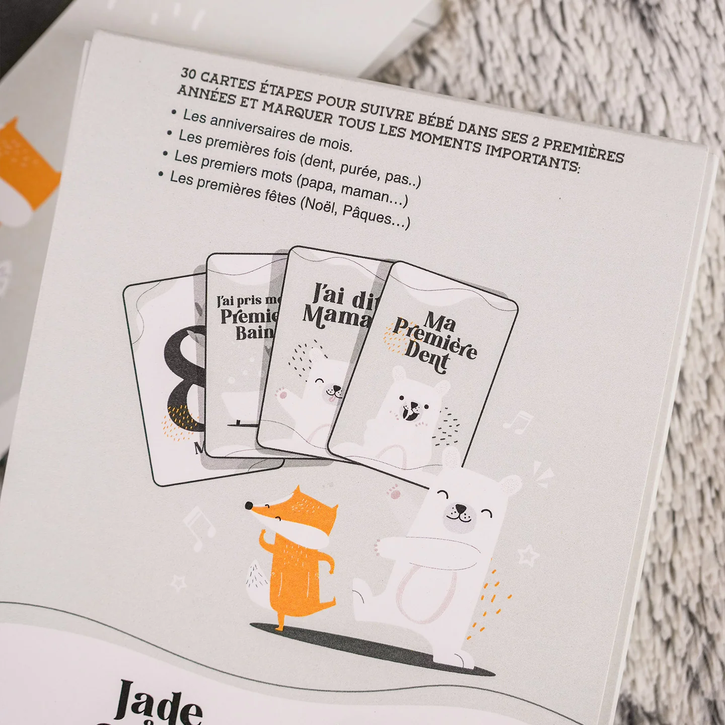 30 cartes étapes pour bébé - Image 5
