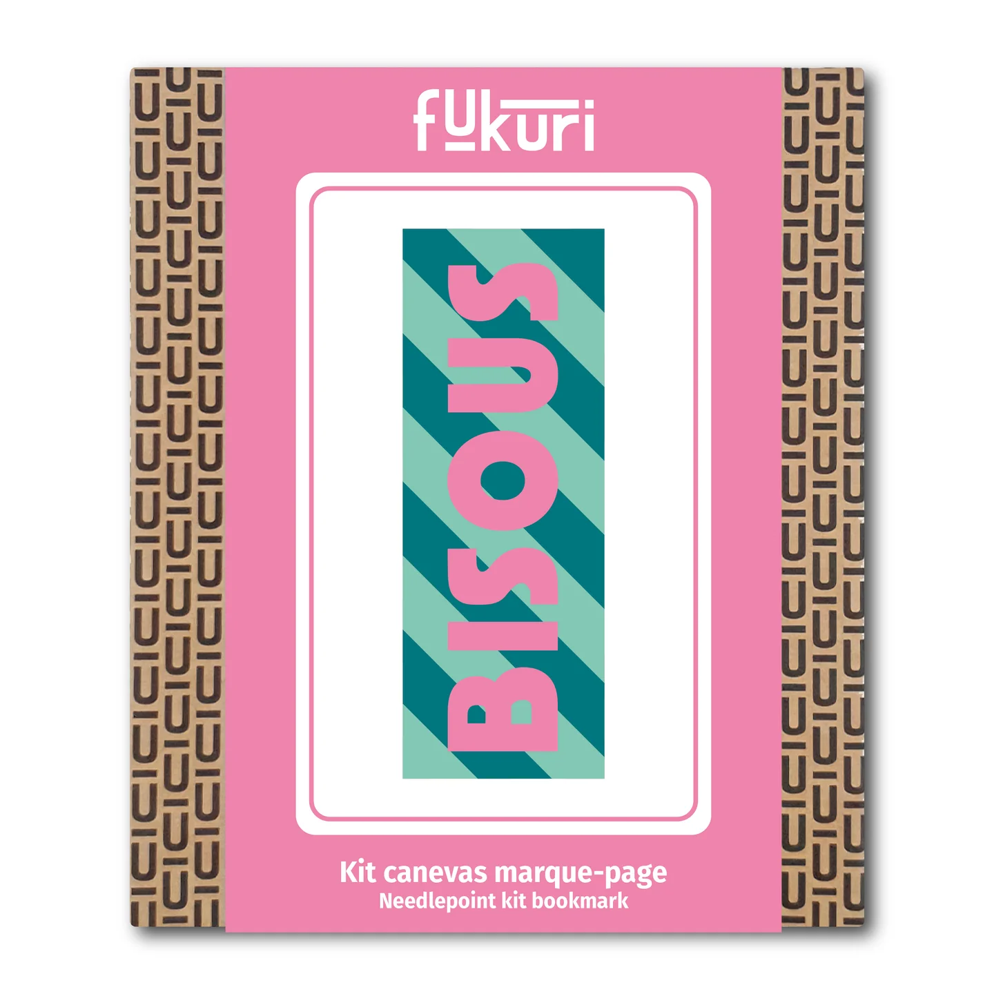 DIY - Marque page à broder Bisous - Image 2