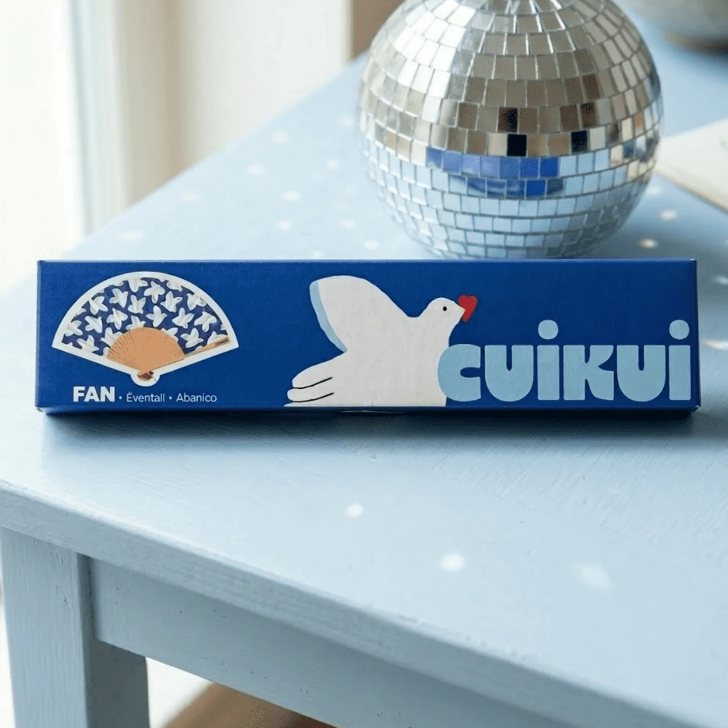 Éventail Cuikui - Hirondelles - Image 3