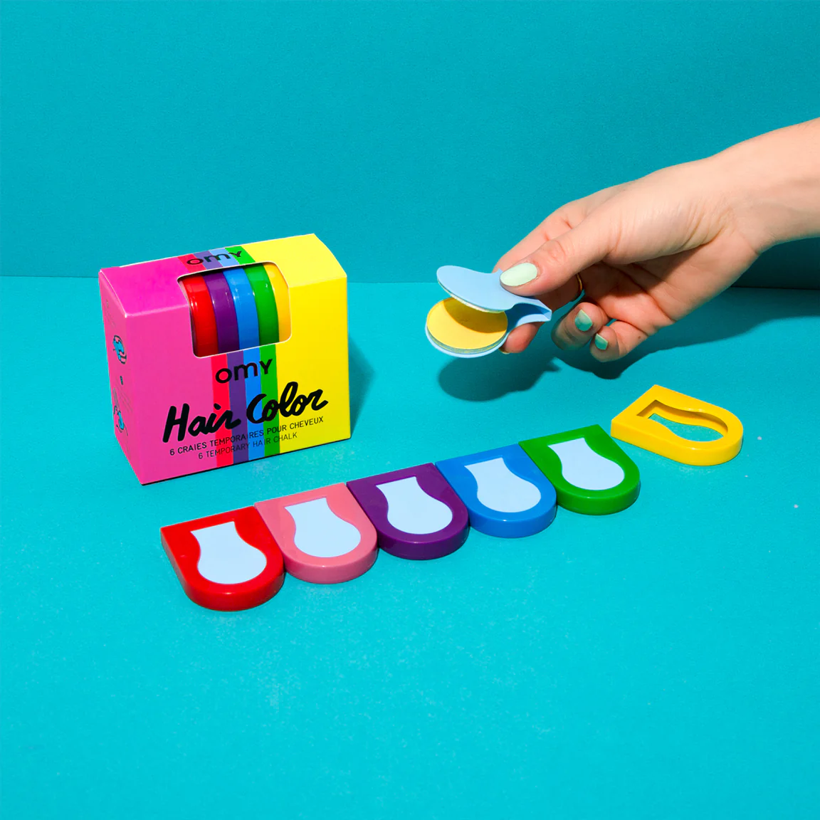 Hair Chalk, Craies de Cheveux Temporaires