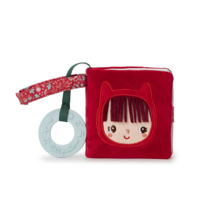 Livre imagier en tissu Chaperon rouge