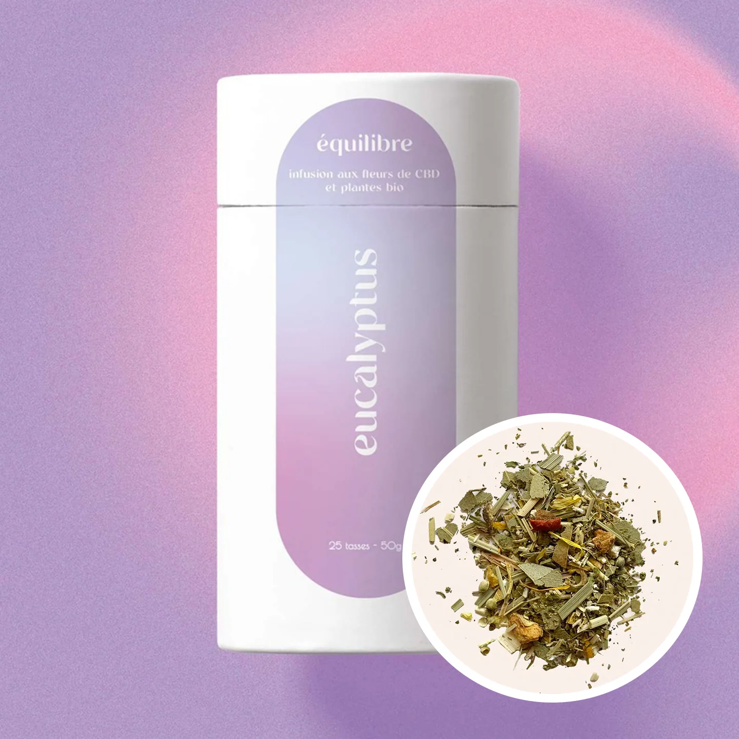Infusion aux fleurs de CBD et plantes bio