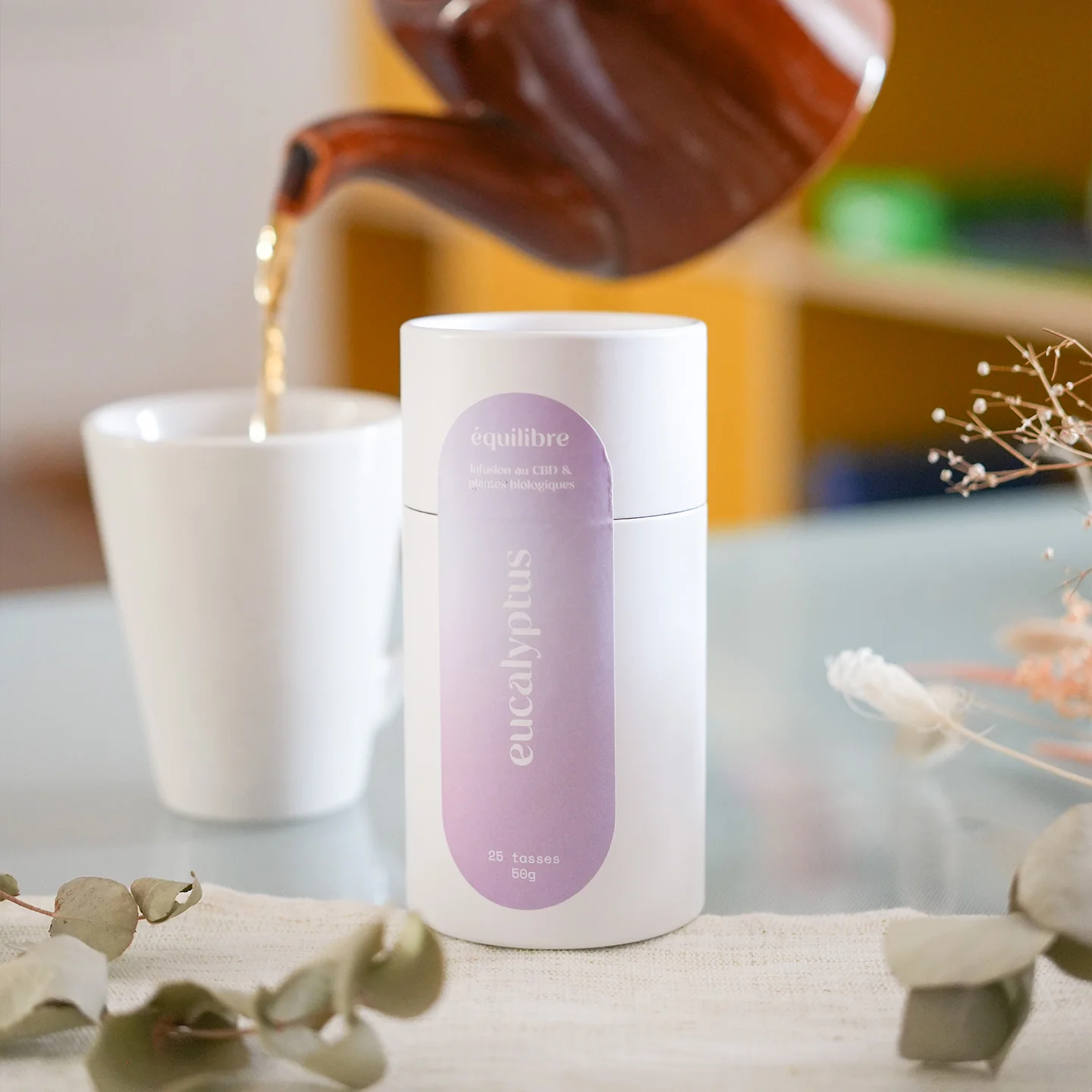 Infusion aux fleurs de CBD et plantes bio - Image 2
